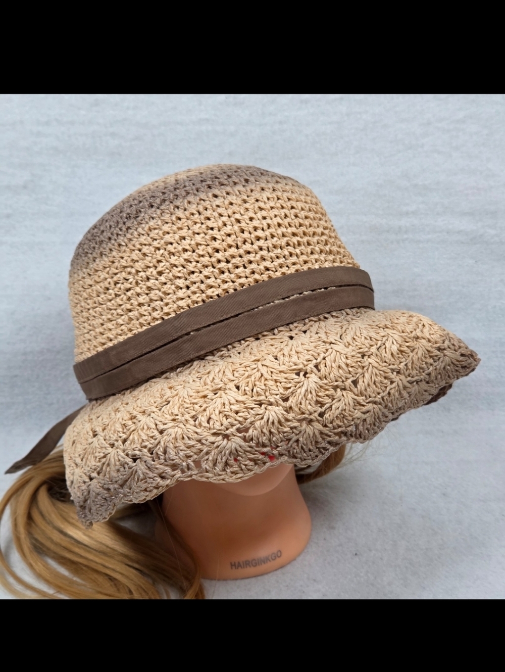 PETER GRIMM  Hat One Size Fits Most Natural Fibers NWOT
